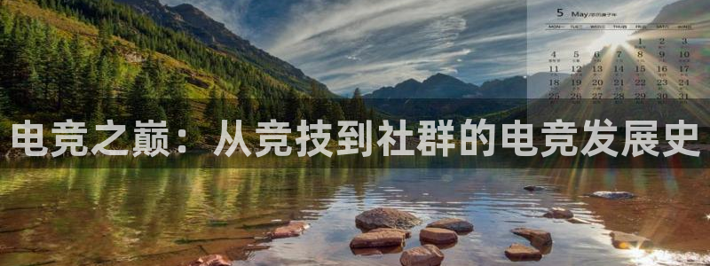 米兰电竞体育：电竞之巅：从竞技到社群的电竞发展史