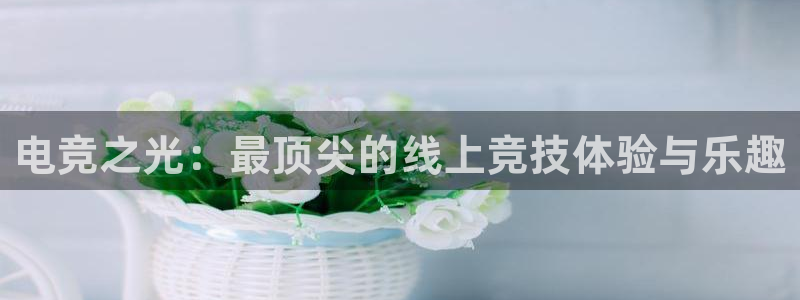 米兰电竞电子竞技平台：电竞之光：最顶尖的线上竞技体验与乐趣